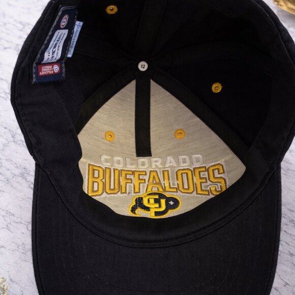 🖤 NWOT Authentic Colorado Buffaloes Black Cap | OS - Picture 2 of 4